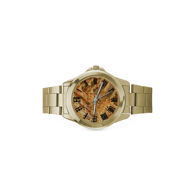 SWISS GOLDEN WAVES Custom Gilt Watch(Model 101)