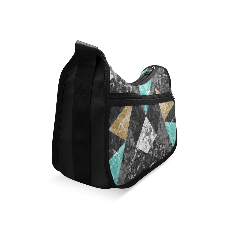 Marble Geometric Background G430 Crossbody Bags (Model 1616)