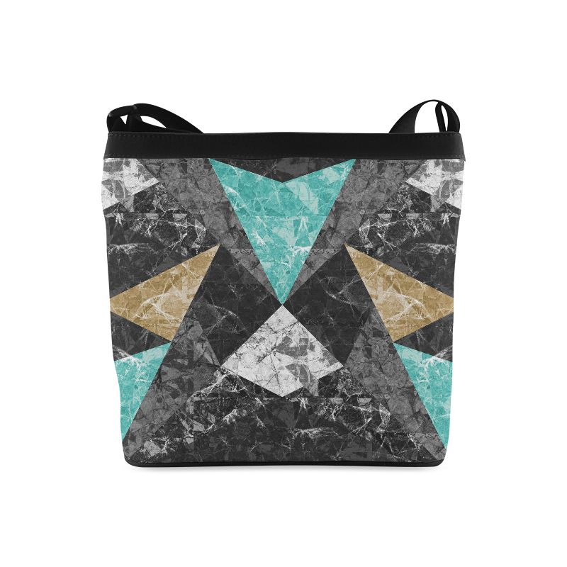 Marble Geometric Background G430 Crossbody Bags (Model 1613)