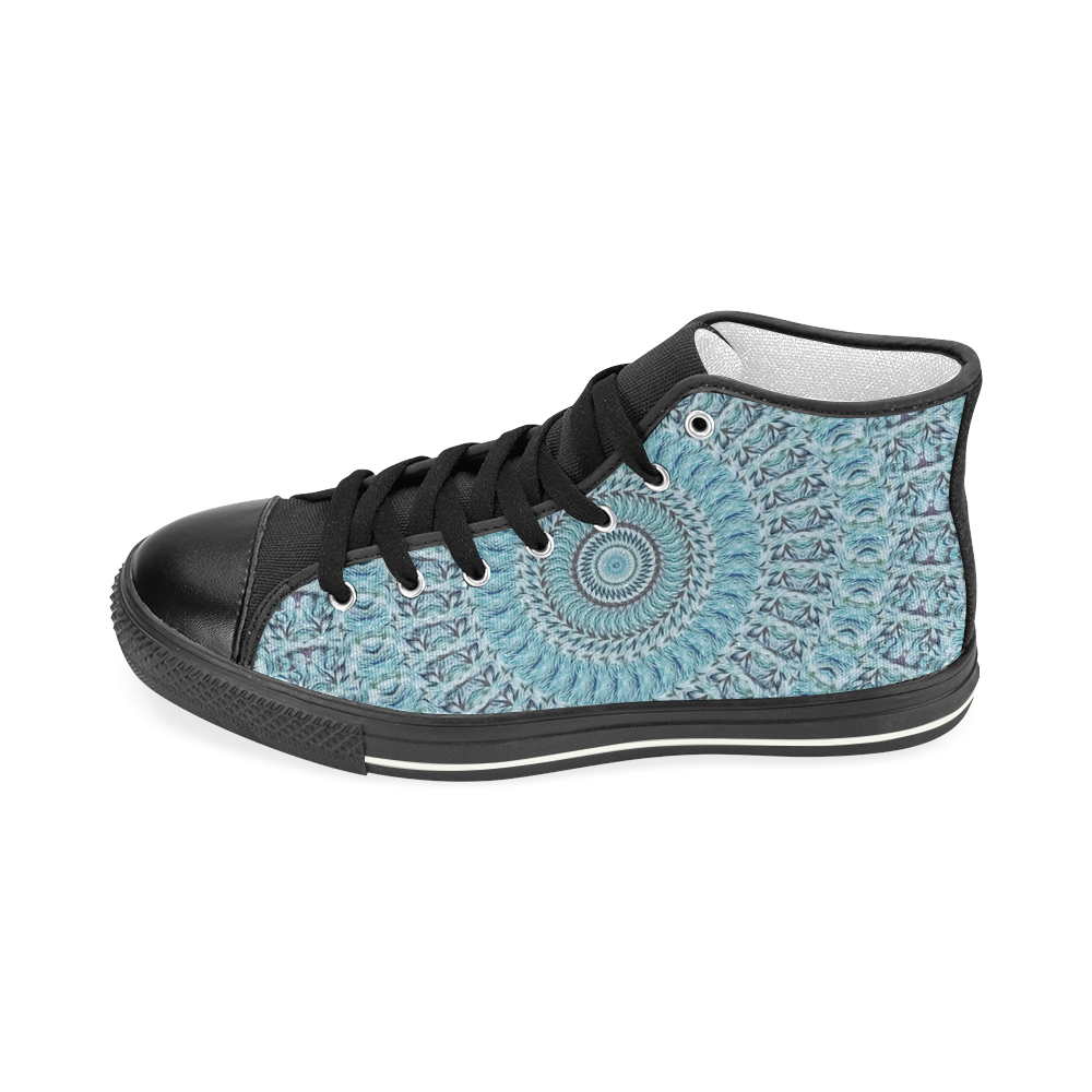 Batik Maharani #1 - Jera Nour Women's Classic High Top Canvas Shoes (Model 017)