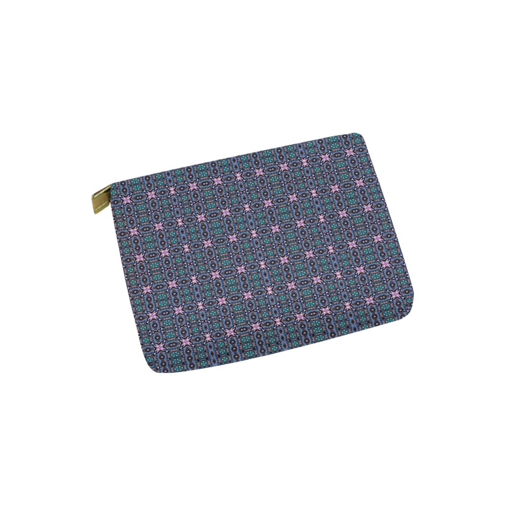 geometric pattern 2B by JamColors Carry-All Pouch 6''x5''