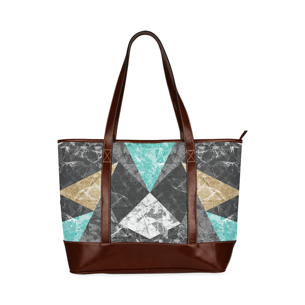Marble Geometric Background G430 Tote Handbag (Model 1642)