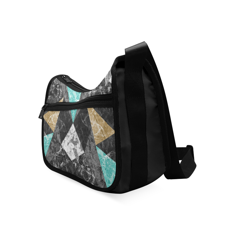 Marble Geometric Background G430 Crossbody Bags (Model 1616)