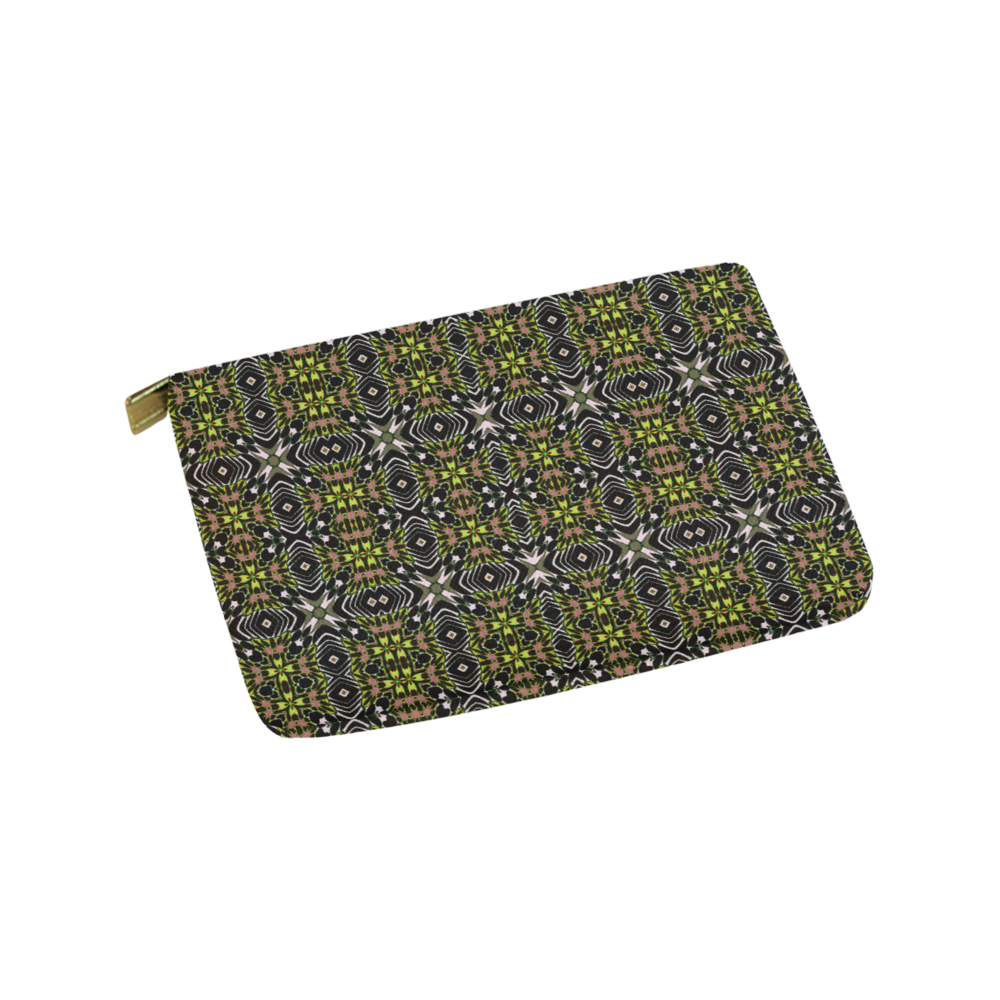 geometric pattern 3 by JamColors Carry-All Pouch 9.5''x6''