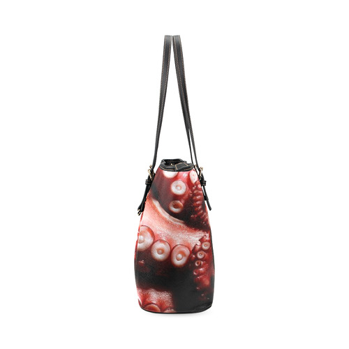many-legs-octopus_ea49dd0f1d03407d Leather Tote Bag/Small (Model 1640)