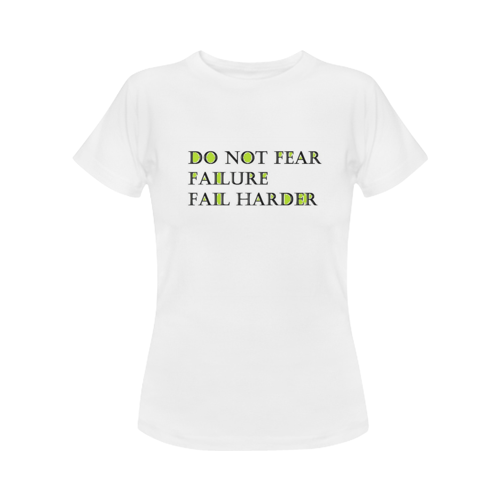 fail harder_edited Women's Classic T-Shirt (Model T17）