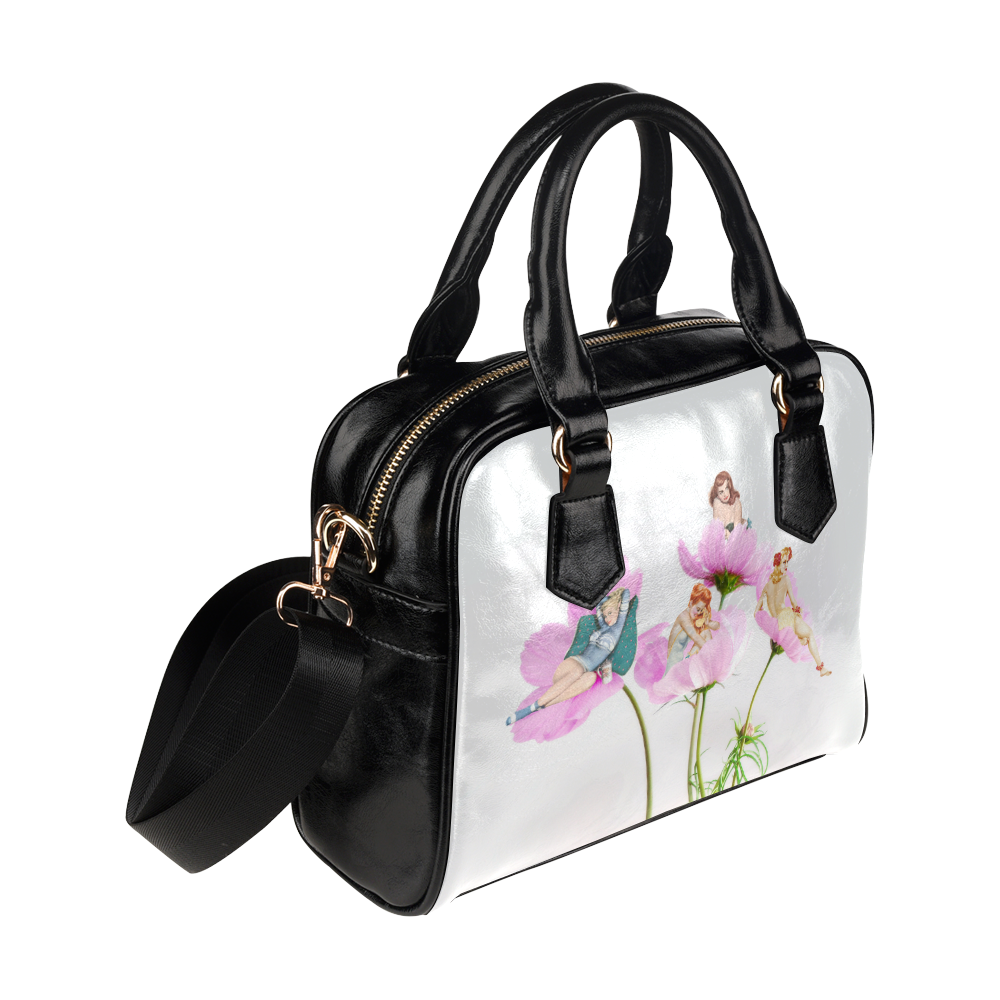Collage_ Chilling _ Gloria Sanchez Shoulder Handbag (Model 1634)