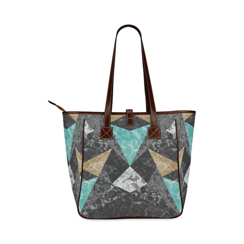 Marble Geometric Background G430 Classic Tote Bag (Model 1644)