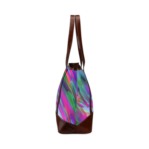 Colorful digital art splashing G400 Tote Handbag (Model 1642)