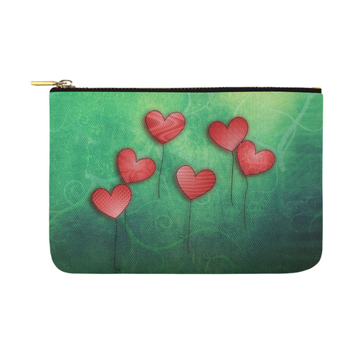 flying hearts Carry-All Pouch 12.5''x8.5''