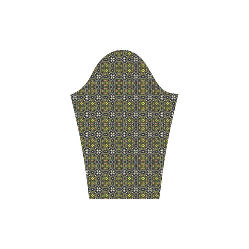 geometric pattern 3B by JamColors Round Collar Dress (D22)