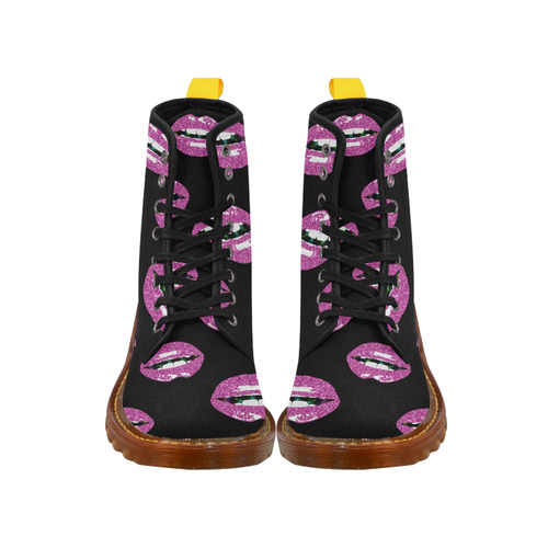 Glittery Kiss Martin Boots For Women Model 1203H