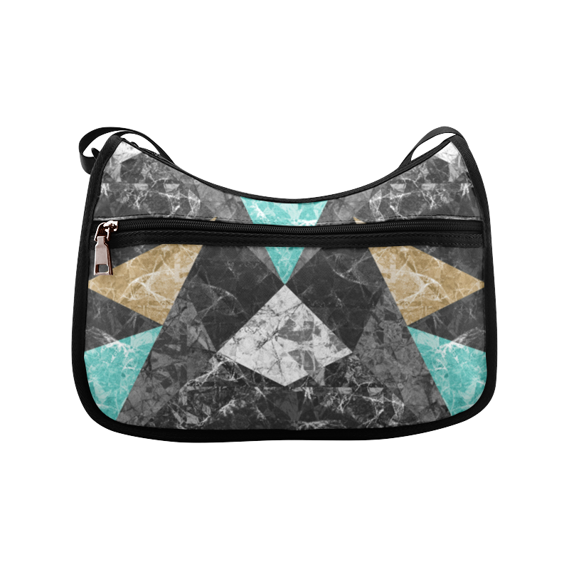 Marble Geometric Background G430 Crossbody Bags (Model 1616)