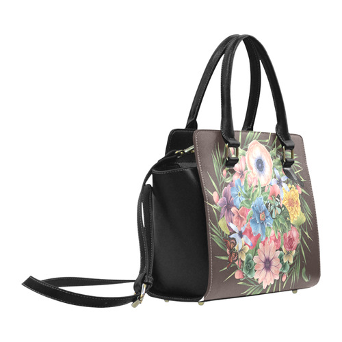 collage_ Spring II _ Gloria Sánchez Classic Shoulder Handbag (Model 1653)