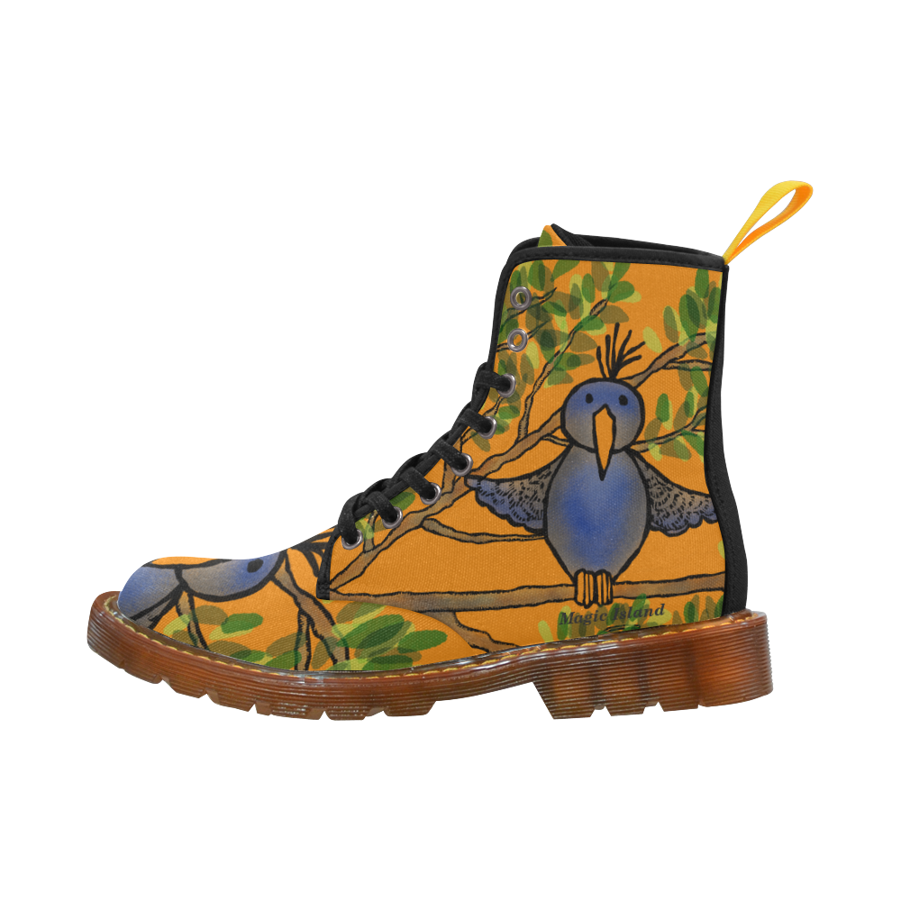 Birdie (black). Inspired by the Magic Island of Gotland. Martin Boots For Women Model 1203H
