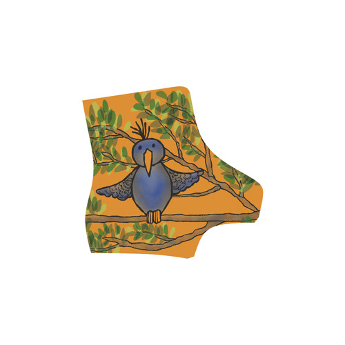 Birdie (white). Inspired by the Magic Island of Gotland. Martin Boots For Women Model 1203H
