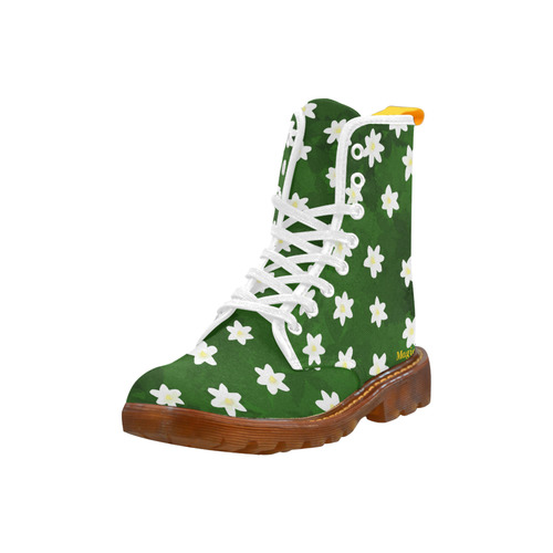 Anemone Nemorosa. Inspired by the Magic Island of Gotland. Martin Boots For Women Model 1203H