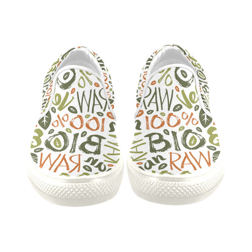 Bio Life Women's Slip-on Canvas Shoes (Model 019)