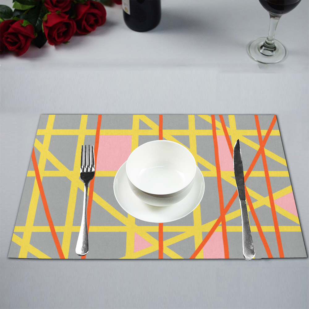 Abstract RQ Placemat 12''x18''