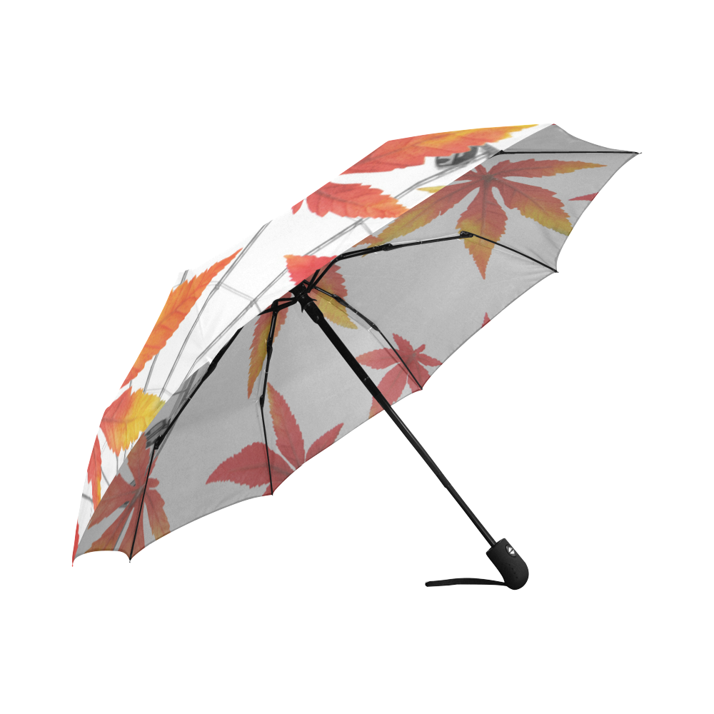 Collage_ Fall_ Gloria Sanchez Auto-Foldable Umbrella (Model U04)