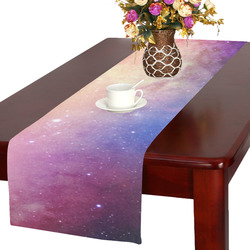 midnight stars watercolor Table Runner 16x72 inch