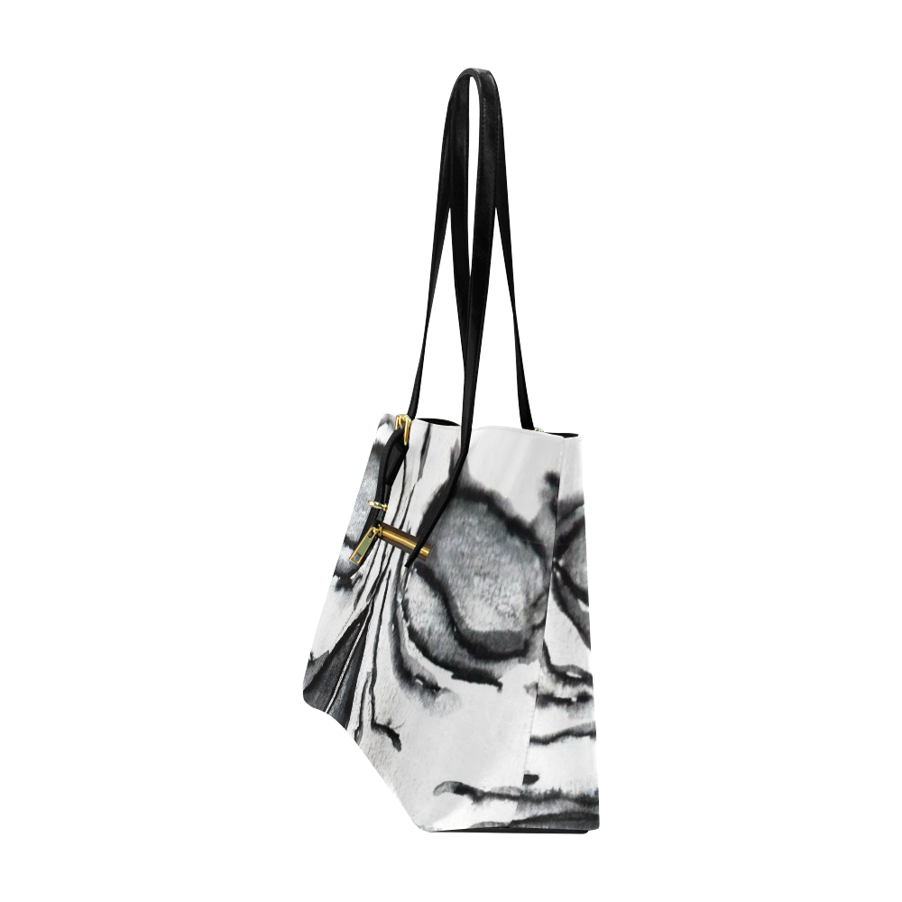 Skull Euramerican Tote Bag/Large (Model 1656)