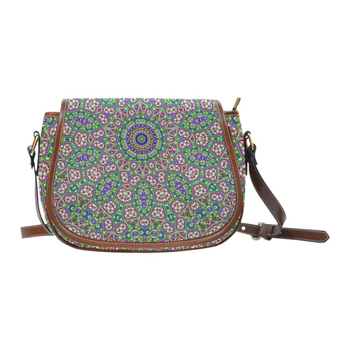 Batik Maharani #2A - Jera Nour Saddle Bag/Small (Model 1649) Full Customization