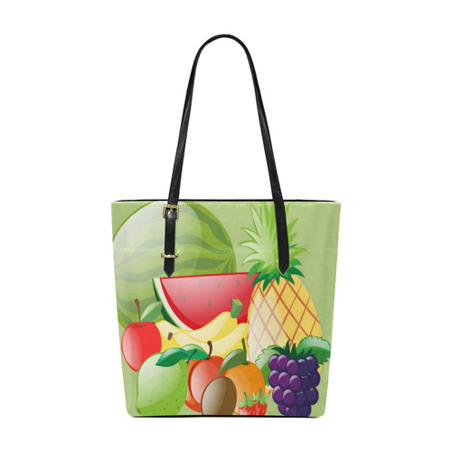 Fruit Watermelon Bananas Grapes Pineapple Euramerican Tote Bag/Small (Model 1655)