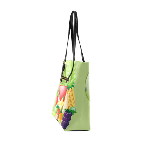 Fruit Watermelon Bananas Grapes Pineapple Euramerican Tote Bag/Small (Model 1655)