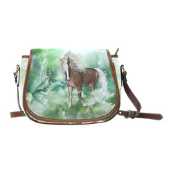 Horse in a fantasy world Saddle Bag/Large (Model 1649)