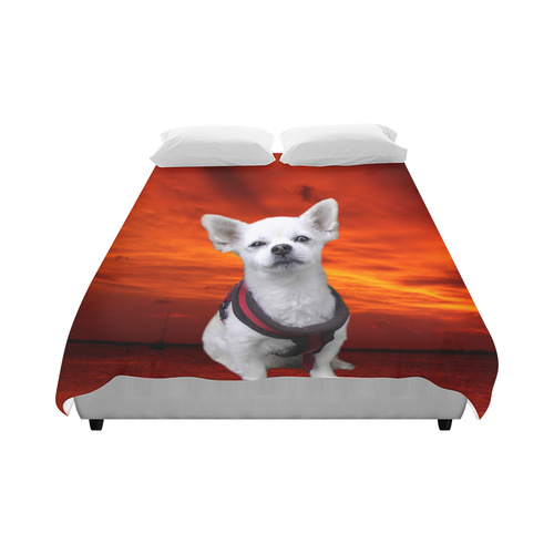 Dog Chihuahua Duvet Cover 86"x70" ( All-over-print)