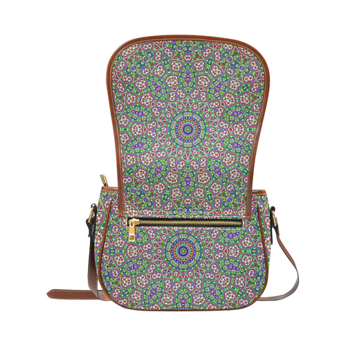 Batik Maharani #2A - Jera Nour Saddle Bag/Small (Model 1649) Full Customization