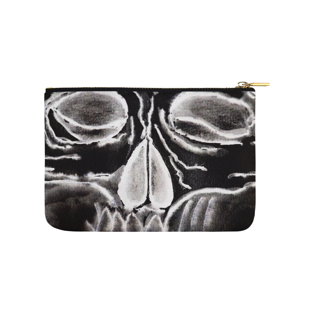 Skull Carry-All Pouch 9.5''x6''