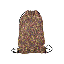 Batik Maharani #2B - Jera Nour Small Drawstring Bag Model 1604 (Twin Sides) 11"(W) * 17.7"(H)