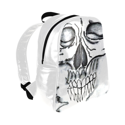 Skull Multi-Pockets Backpack (Model 1636)