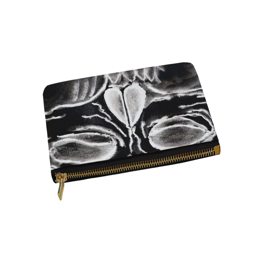 Skull Carry-All Pouch 9.5''x6''