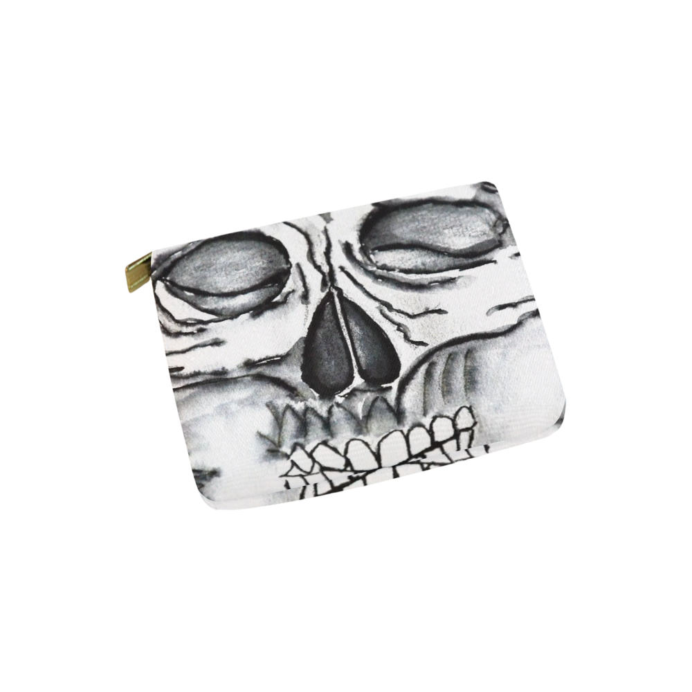 Skull Carry-All Pouch 6''x5''
