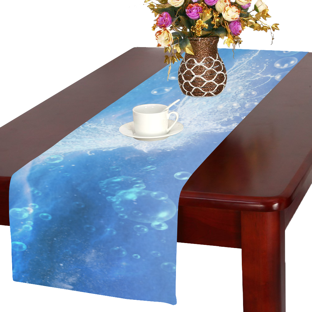 The water bird over the sea Table Runner 16x72 inch