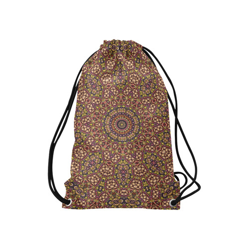 Batik Maharani #2B - Jera Nour Small Drawstring Bag Model 1604 (Twin Sides) 11"(W) * 17.7"(H)