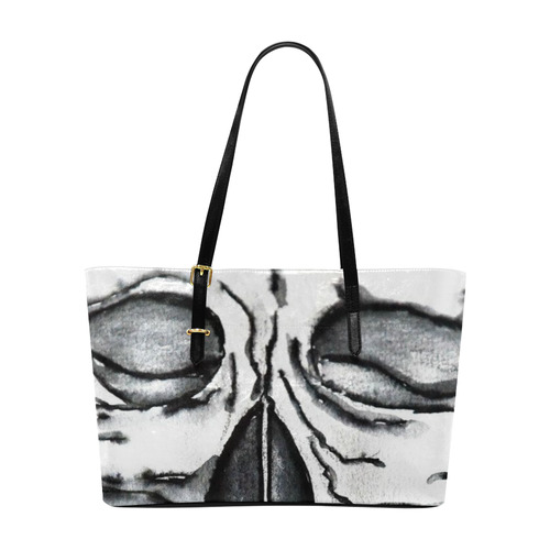 Skull Euramerican Tote Bag/Large (Model 1656)