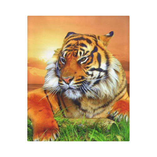 Sumatran Tiger Duvet Cover 86"x70" ( All-over-print)