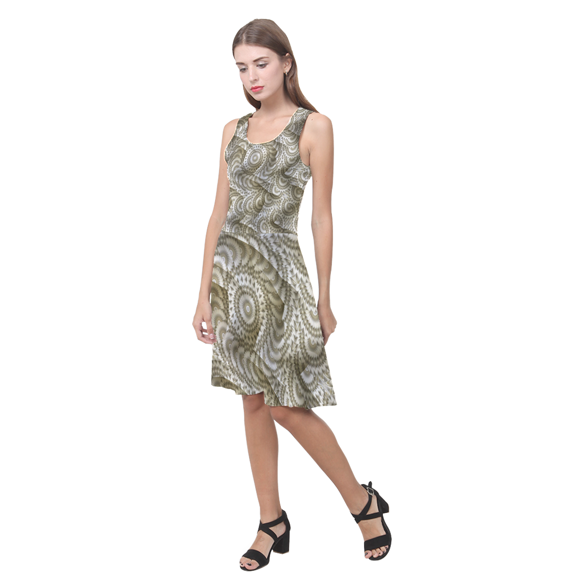 Batik Maharani #4A - Jera Nour Atalanta Casual Sundress(Model D04)