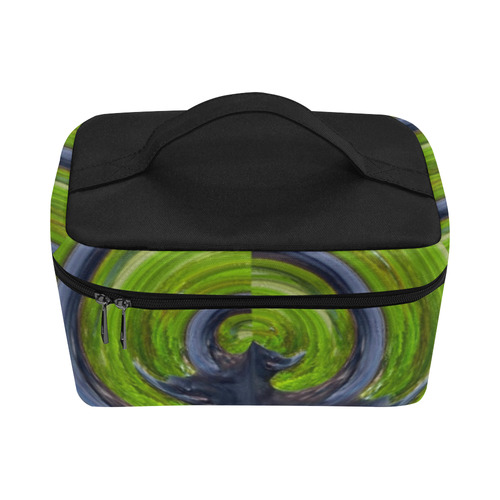 Circles by Martina Webster Cosmetic Bag/Large (Model 1658)