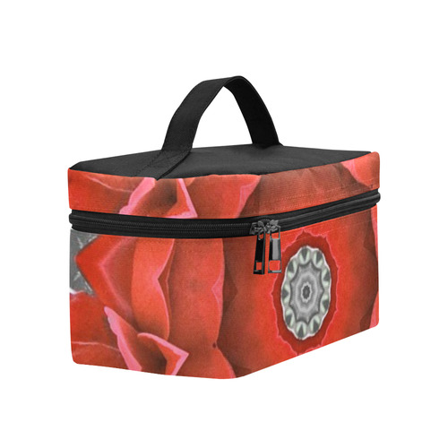 Rose Mandala by Martina Webster Cosmetic Bag/Large (Model 1658)