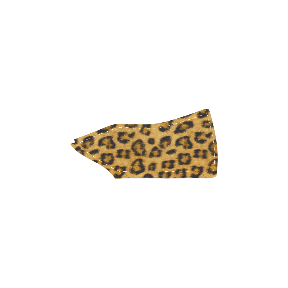 Gepard Skin Men's Slip-on Canvas Shoes (Model 019)