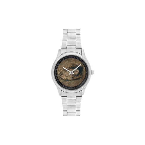 Abstract Vintage Baseball Men's Stainless Steel Watch(Model 104)