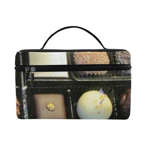 Chocolate by Martina Webster Cosmetic Bag/Large (Model 1658)