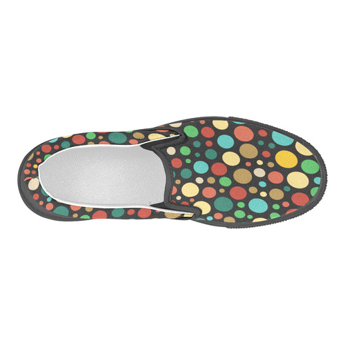 Colorpois Men's Slip-on Canvas Shoes (Model 019)