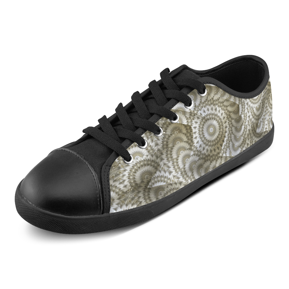 Batik Maharani #4A - Jera Nour Canvas Shoes for Women/Large Size (Model 016)