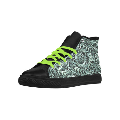 Batik Maharani #4B - Jera Nour Aquila High Top Microfiber Leather Women's Shoes/Large Size (Model 032)